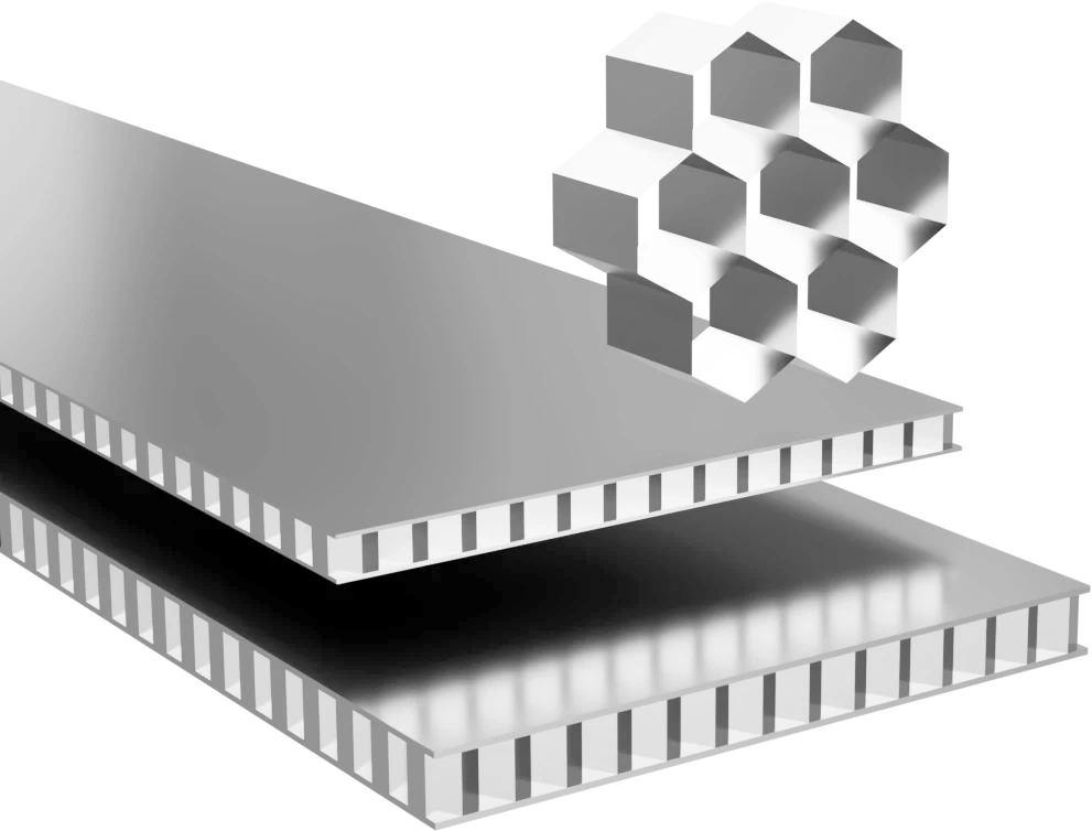 Pannelli a nido d'ape Alucore